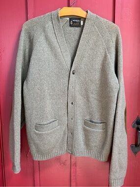 CARDIGAN! true vintage 50s cardigan sweater Kurt Cobain style baby!